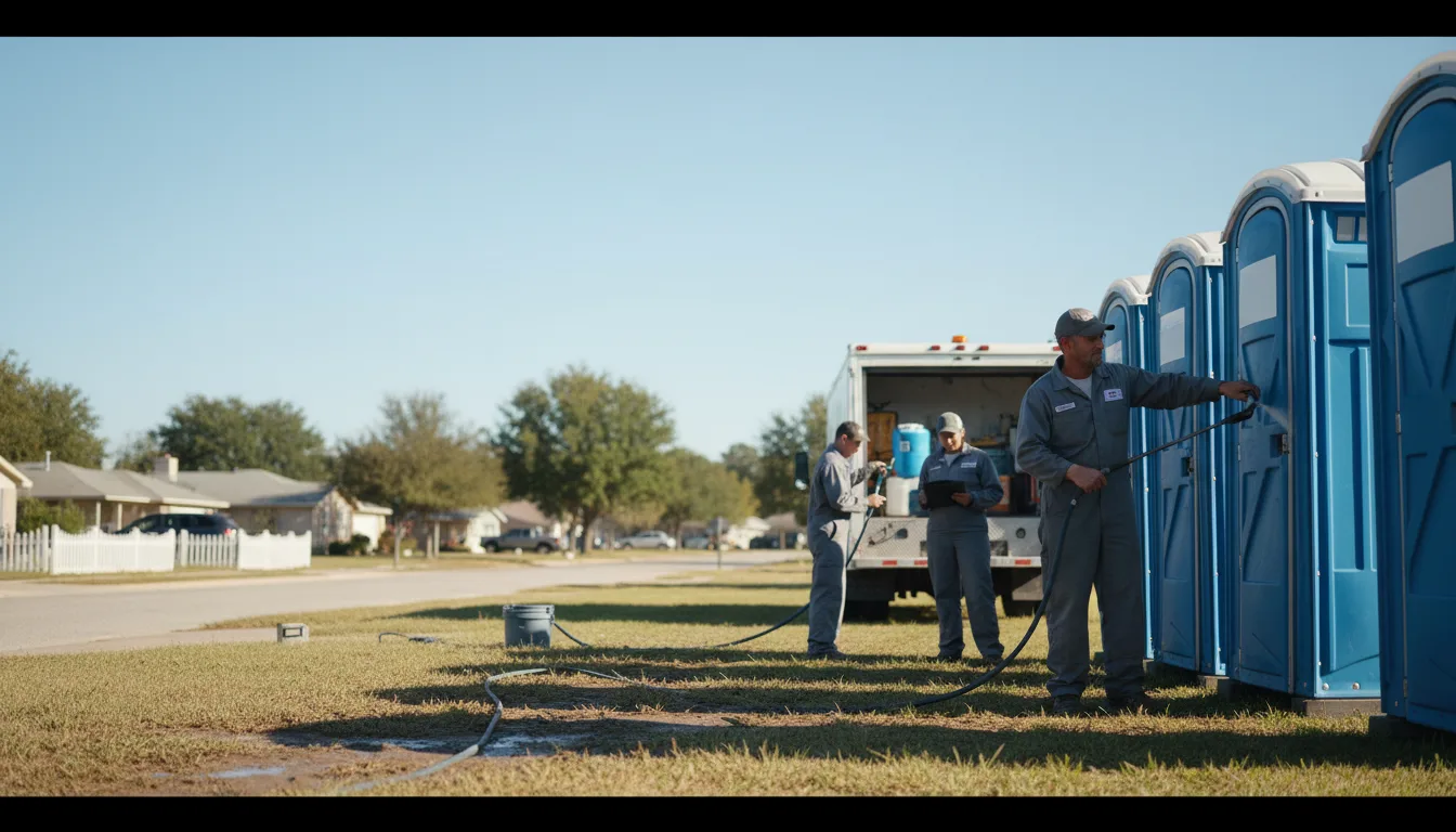 Long-Term Portable Toilet Rental in Clio, MI near me